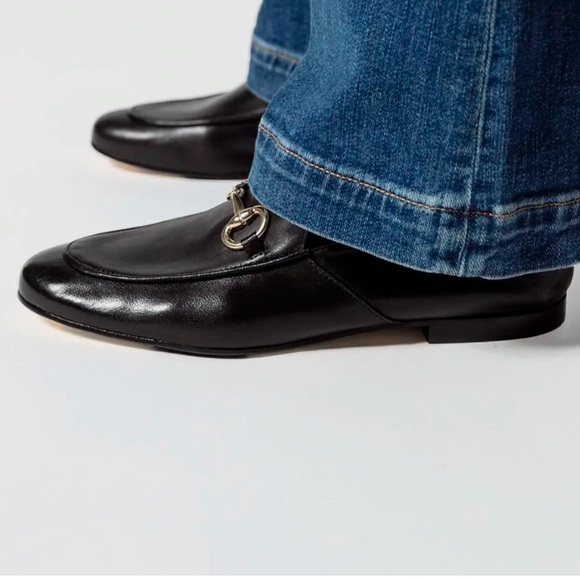 L’idea By Lori Leather Loafers With Bit Black Size 7.5 - Picture 4 of 9